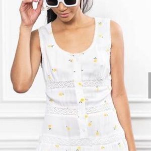 The Shirt by Rochelle Behrens- Lemon dress
